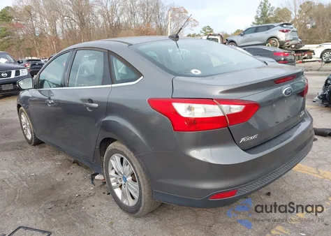 2012 Ford Focus Sel from USA, damaged, VIN 1FAHP3H23CL394351